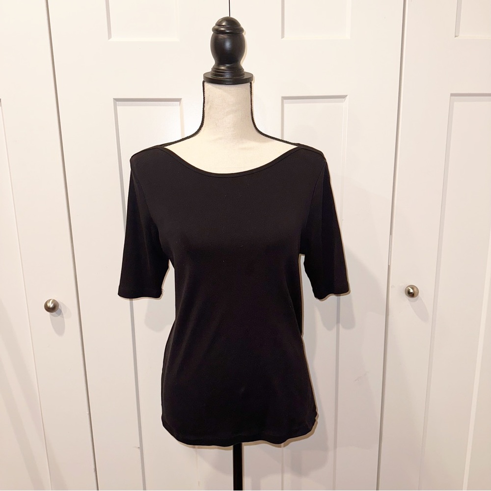 St. John’s Bay Half Sleeve Shirt - Picture 5 of 8